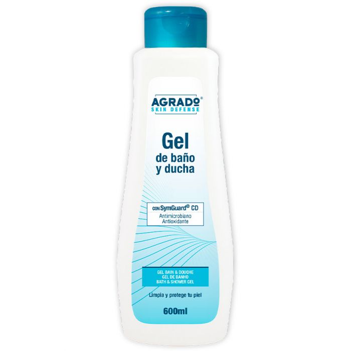 Гель Agrado для душу і ванни Захист шкіри 600 мл