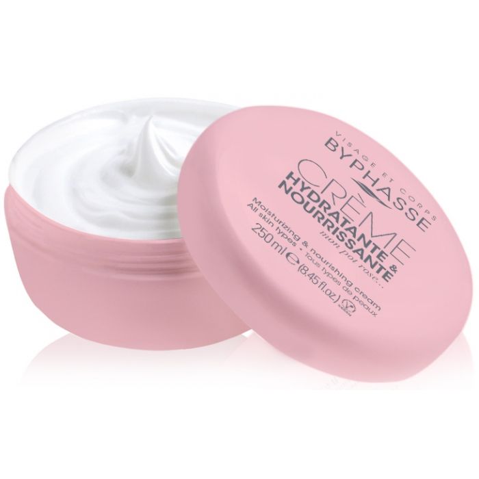 Крем Byphasse (Біфас) для обличча  та тіла живлення  та зволоження  250 мл