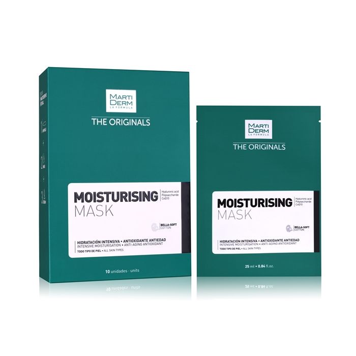 Маска Martiderm (Мартідерм) інтенсивне зволоження антиоксидантна і антивікова для шкіри обличчя 10*25 мл 