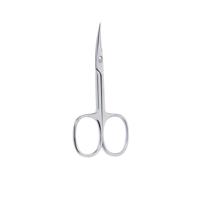 Ножиці Beter хромовані манікюрні для кутикули, вигнутий кінчик