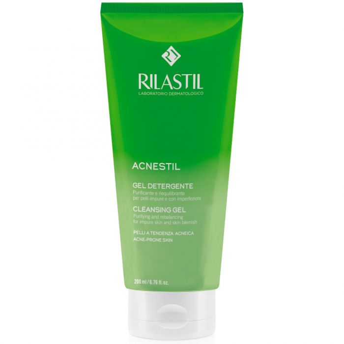 Гель Rilastil (Ріластіл) Acnestil делікатний очищуючий для шкіри схильної до акне 200 мл