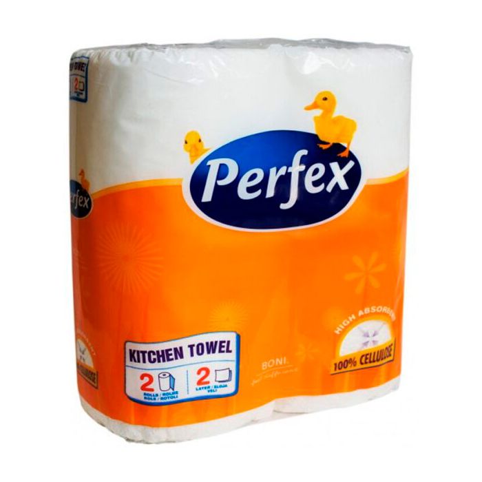 Паперові рушники Perfex 2 шари, 2 рулони