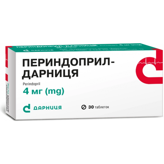 Периндоприл-Дарниця 4 мг таблетки №30