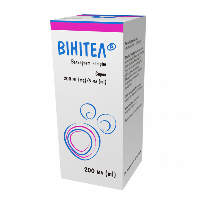 Вінітел 200 мг/5 мл сироп 200 мл