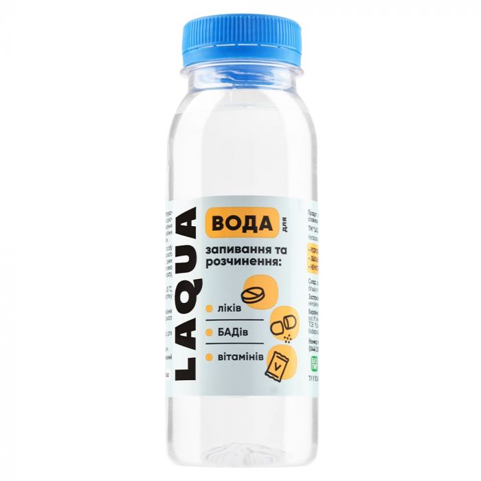 Вода для приймання ліків  LAQUA 190 мл