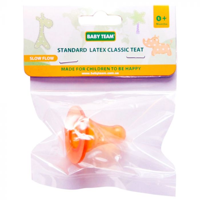 Соска Baby Team латексна класична