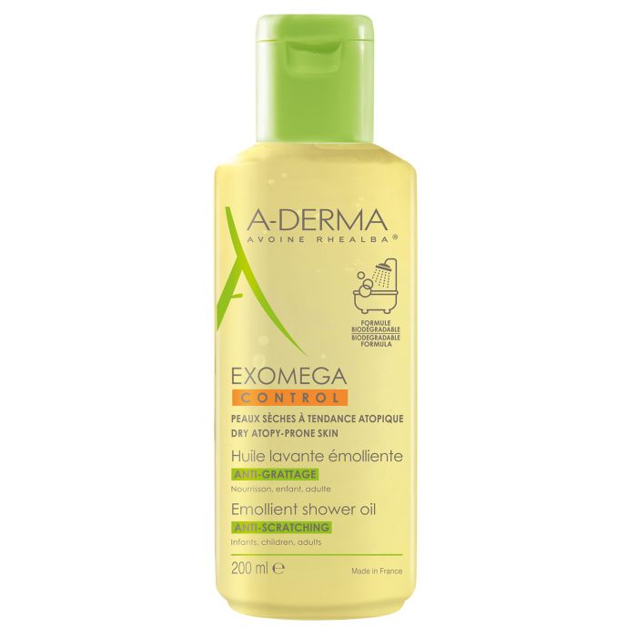 Олія для душу A-Derma (А-Дерма) Exomega для атопічної шкіри з Омега-6 200 мл
