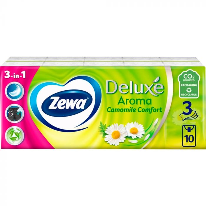 Zewa Deluxe Perfume 3-х шарові блок №100