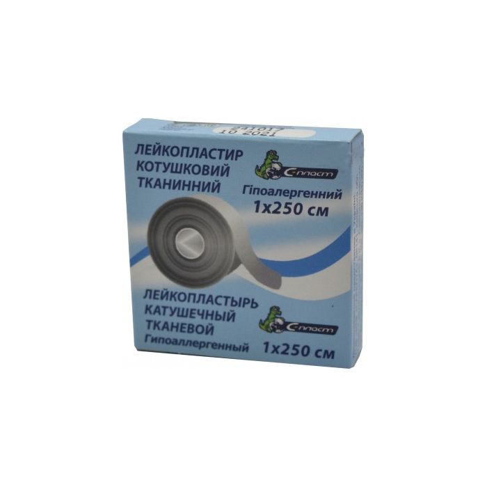 Лейкопластир котушковий на тканій основі 1 х 250 см