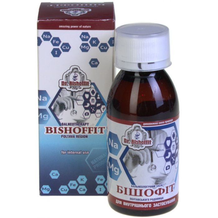 Бішофіт питний розчин флакон 100 мл - фото №1 Бішофіт питний розчин флакон 100 мл