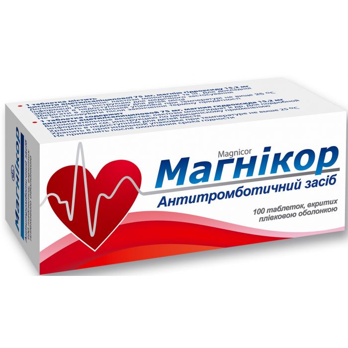 Магнікор таблетки №100