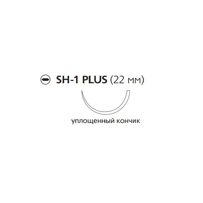 Шовний матеріал Вікріл Плюс 3-0 (1/2 кола) колюча голка 22 мм 70 см VCP 311 - фото №1 Шовний матеріал Вікріл Плюс 3-0 (1/2 кола) колюча голка 22 мм 70 см VCP 311