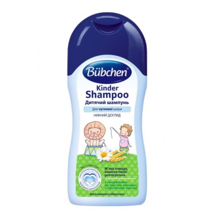 Шампунь і гель для душу Bubchen з ромашкою 200 мл