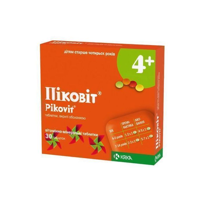 Піковіт таблетки №30