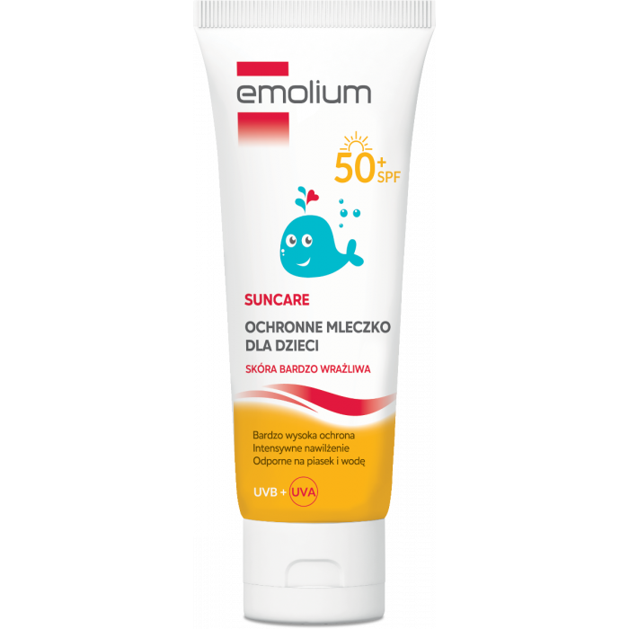 Сонцезахисне молочко Emolium (Емоліум) для дітей SPF50+ 125 мл