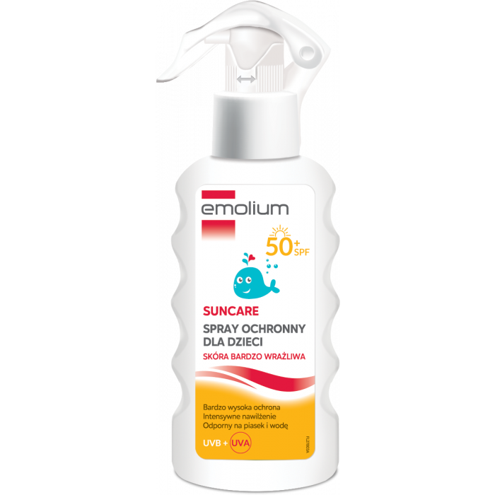Сонцезахисний спрей Emolium (Емоліум) для дітей SPF50+ 175 мл