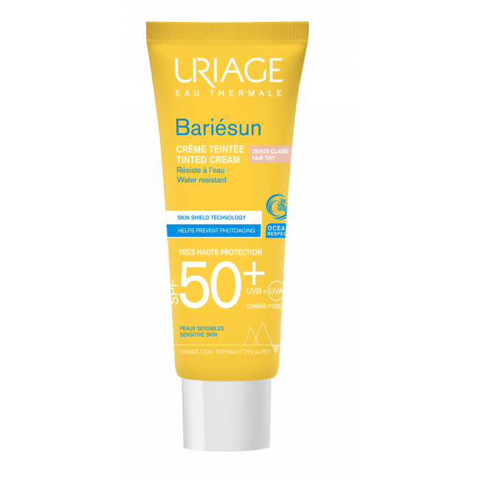 Крем Uriage (Урьяж) Bariesun тональний сонцезахисний SPF50 світлий 50 мл - фото №1 Крем Uriage (Урьяж) Bariesun тональний сонцезахисний SPF50 світлий 50 мл