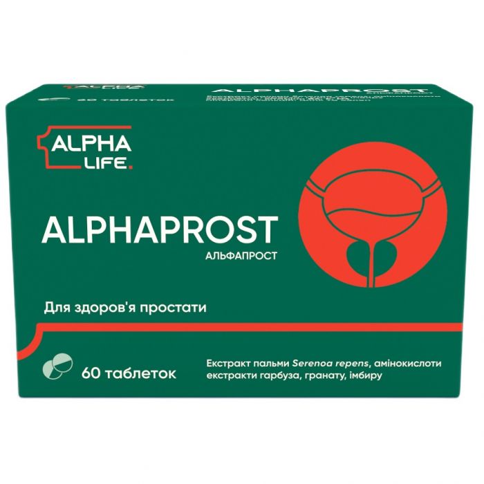 Альфапрост Альфа Лайф таблетки №30