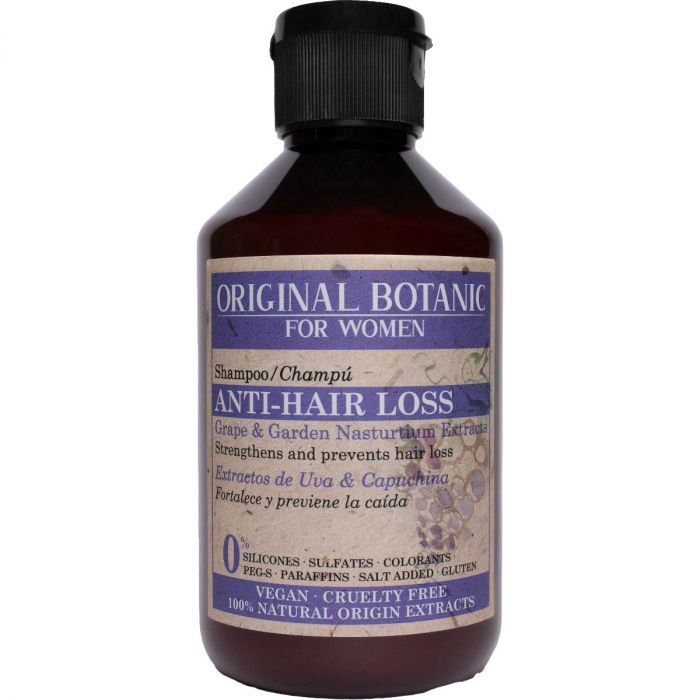 Шампунь Original Botanic (Оріджінал Ботанік) Anti-Hair Loss проти випадіння волосся жіночий 250 мл