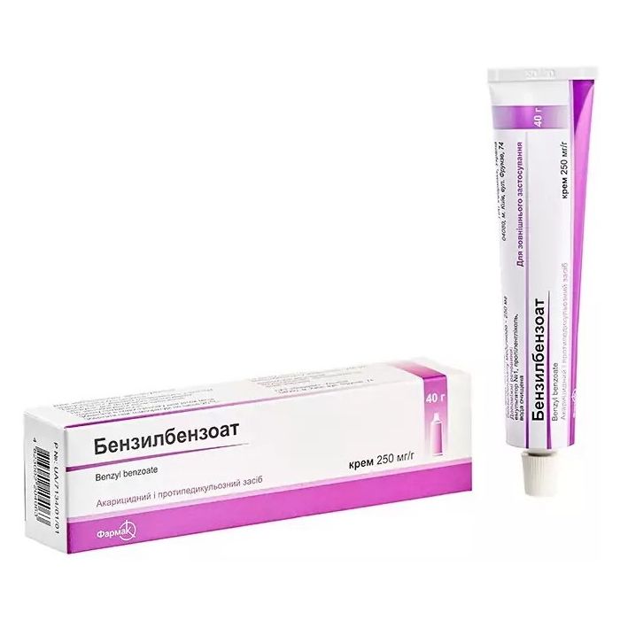 Бензилбензоат 25% крем 40 г