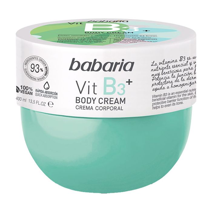 Крем Babaria (Бабарія) для тіла з вітаміном В3 400 мл