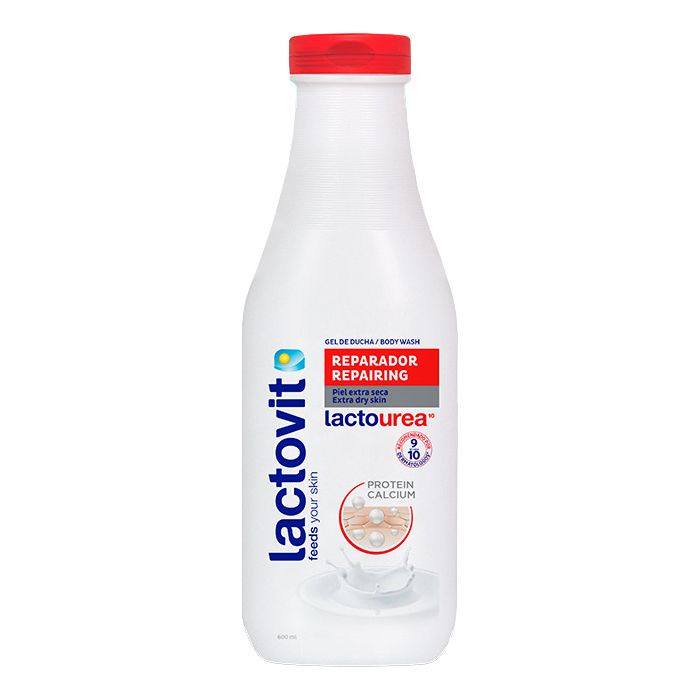Гель для душу Lactovit (Лактовіт) Lactourea з протеїнами, 1200 мл