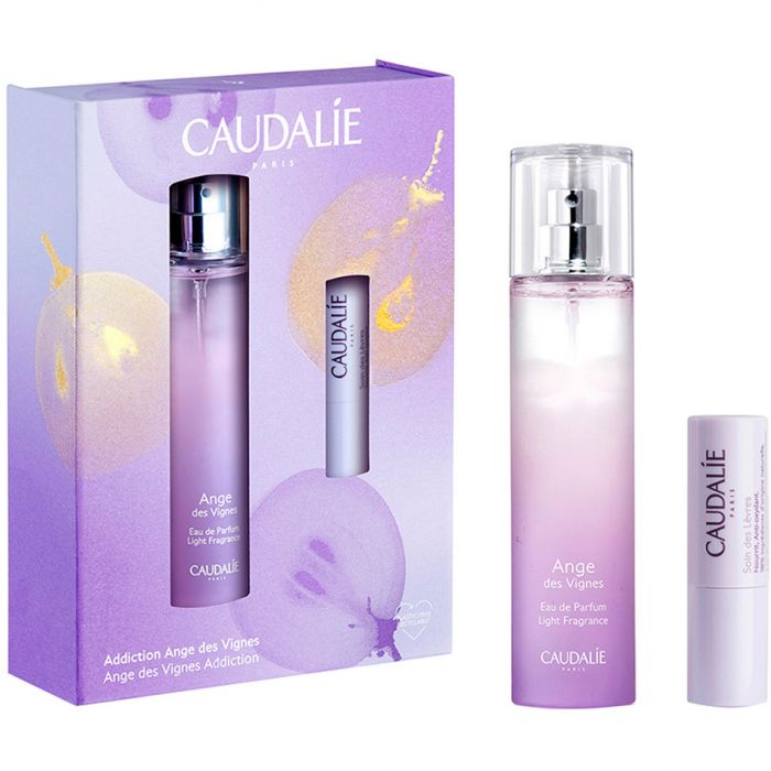 Набір Caudalie (Кодалі) Ange des Vignes (Парфумована вода Ange Des Vignes 50 мл + Кондиціонер для губ зволожуючий антиоксидант 4.5 г)