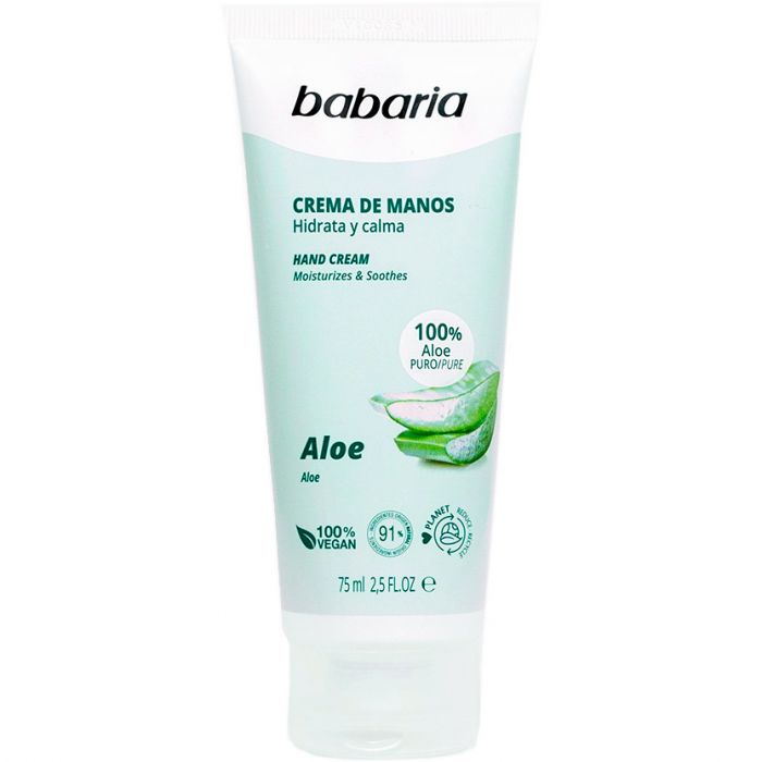 Крем Babaria (Бабарія) Алое Вера для рук зволожуючий, 75 мл