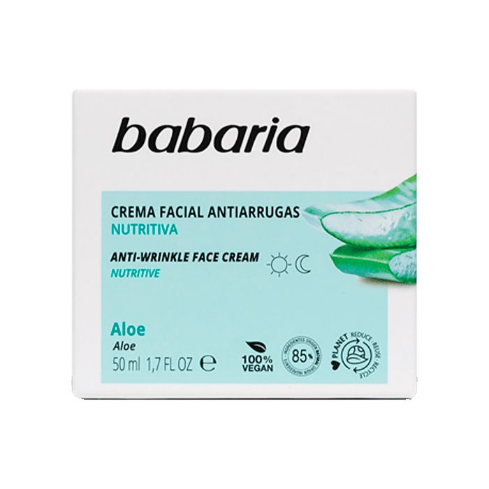 Крем Babaria (Бабарія) проти зморшок з Алое Вера 50 мл