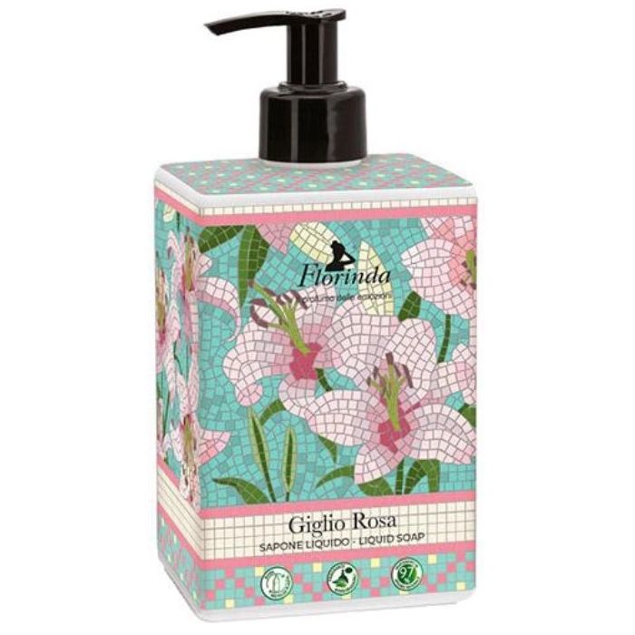 Мило рідке Florinda (Флорінда) Мозаїка Рожева Лілія 500 мл