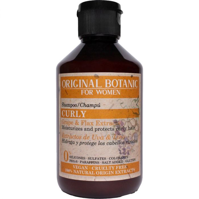 Шампунь Original Botanic (Оріджінал Ботанік) Curly для кучерявого волосся жіночий 250 мл - фото №1 Шампунь Original Botanic (Оріджінал Ботанік) Curly для кучерявого волосся жіночий 250 мл