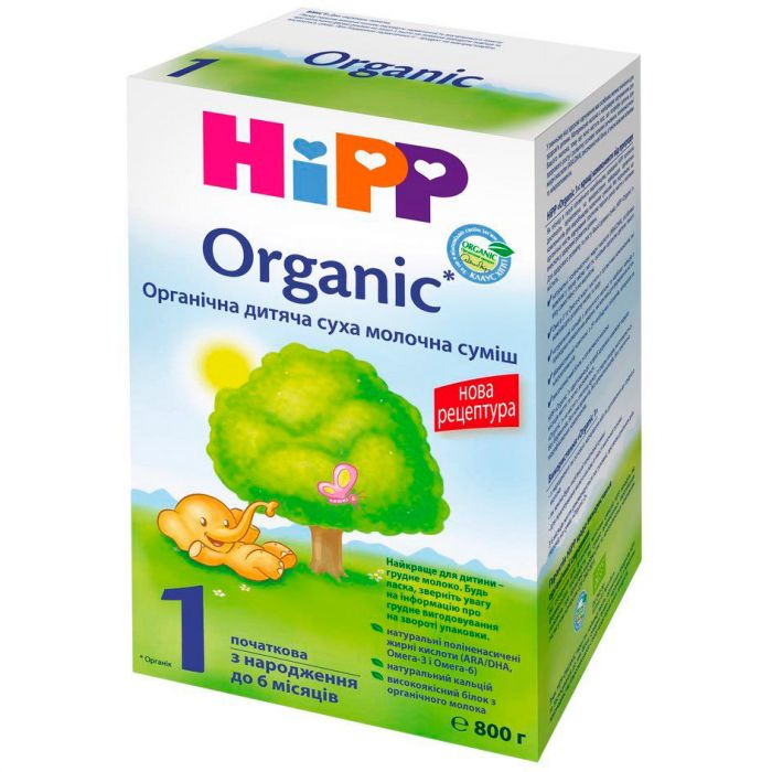 Суміш молочна Hipp «Organic-1» 300 г