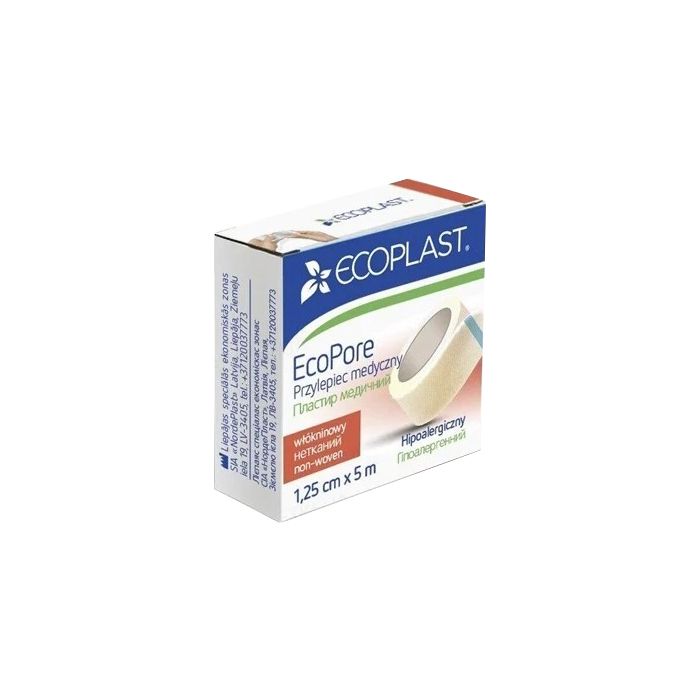 Лейкопластир EcoPlast ЕкоПор 1,25 см х 5 м №1