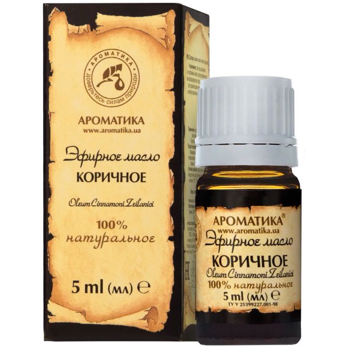 Олія ефірна Ароматика корична, 5 мл