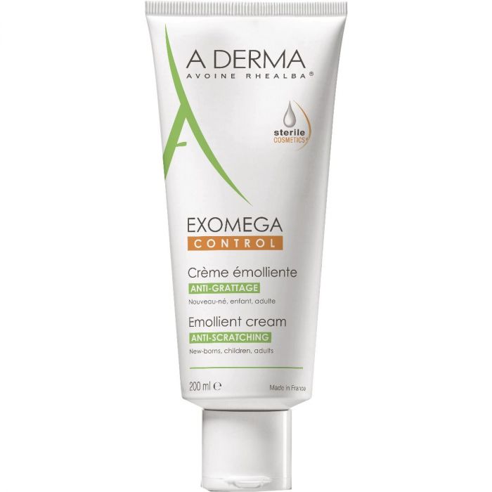 Крем для тіла та обличчя A-Derma (А-Дерма) Exomega Control, 200 мл