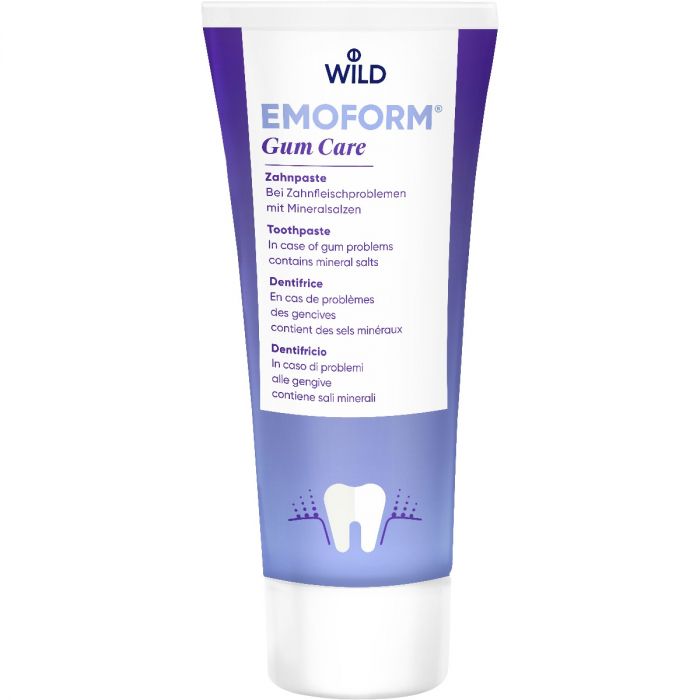 Зубна паста Emoform Догляд за яснами з мінеральними солями, 75 мл
