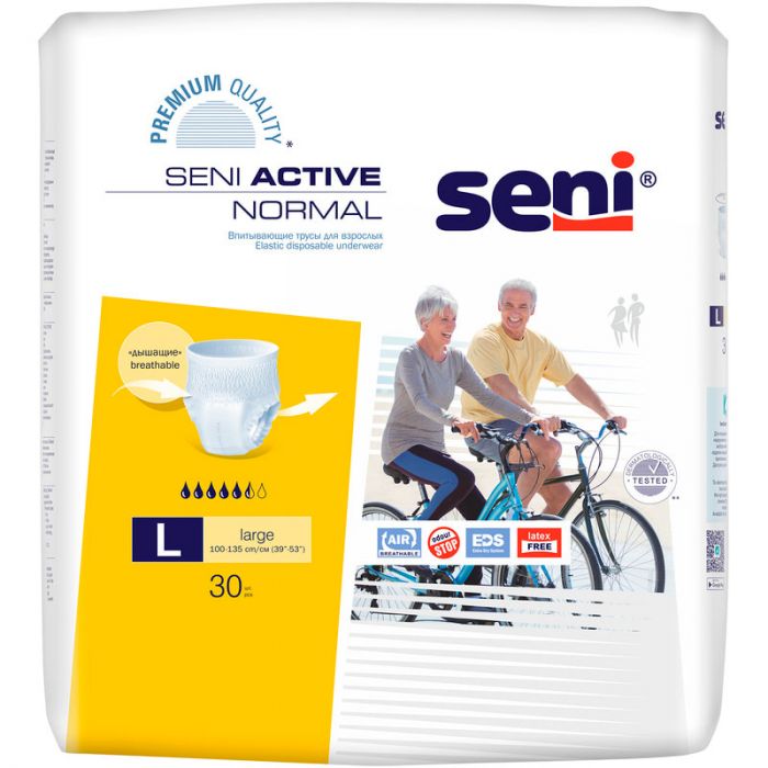 Труси для дорослих Seni Active Normal р.L, 30 шт.