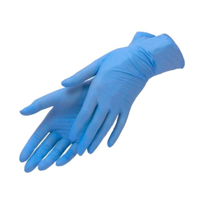 Рукавички оглядові Becton Dickinson нітрилові нестерильні припудрені, р.S , 50 шт.