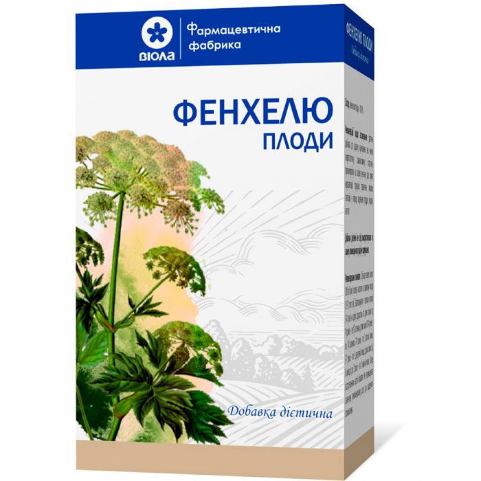 Фенхелю плоди збір, 50 г