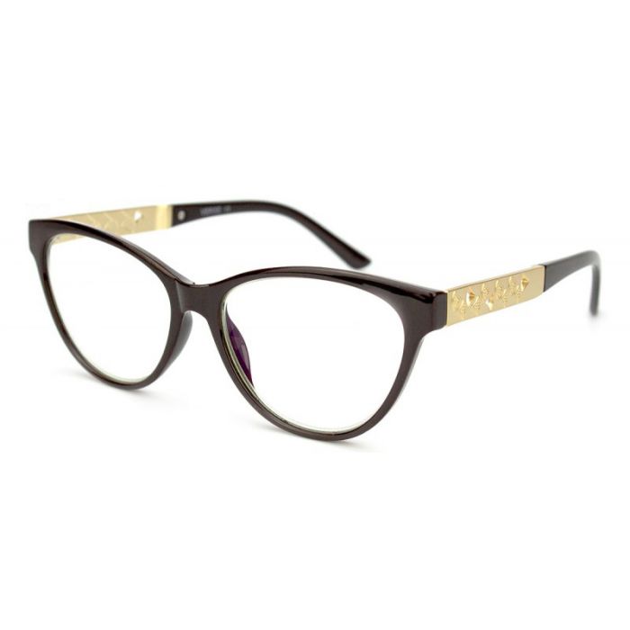 Окуляри Verse 19164 S Blue Bloc пластикові жіночі діоптрії +2.5