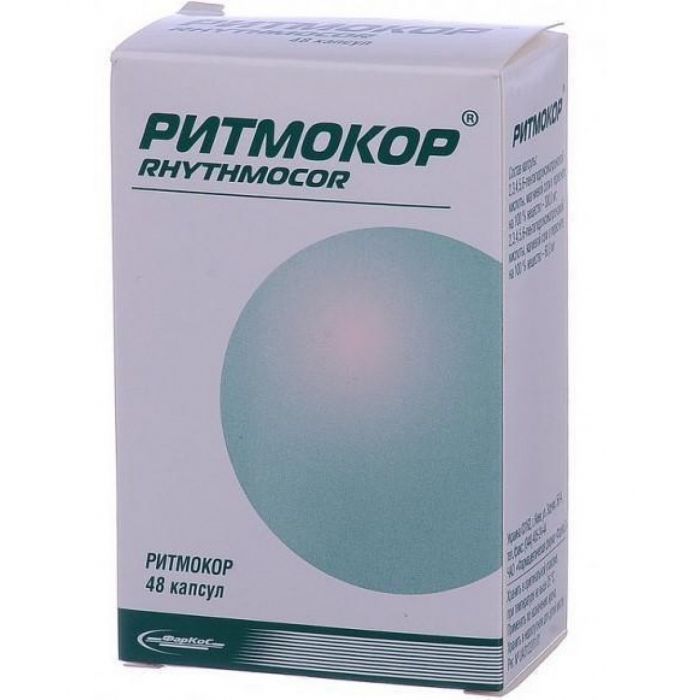 Ритмокор 0,36 г капсули №48