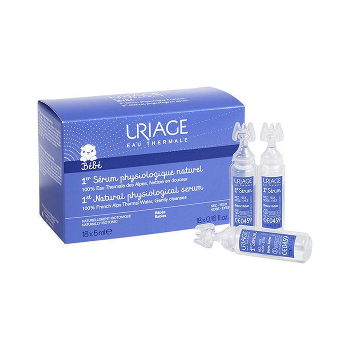 Міні-дози Uriage Изофи для носу и очей у дітей 18x5 мл