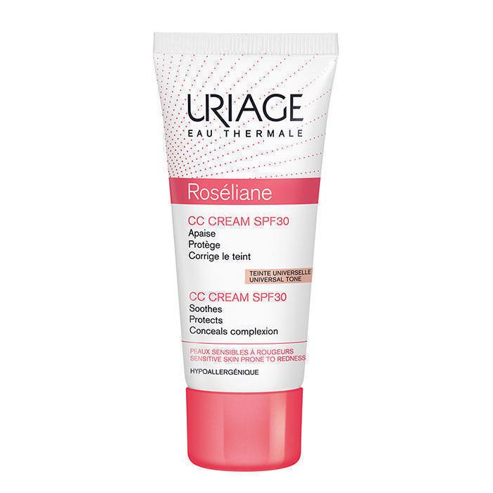 Крем Uriage (Урьяж) Roseliane CC проти почервонінь SPF 30 40 мл