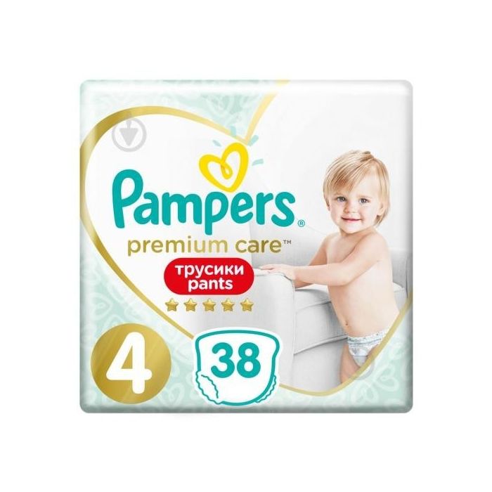 Підгузки-трусики Pampers Premium Care (9-15 кг) №38