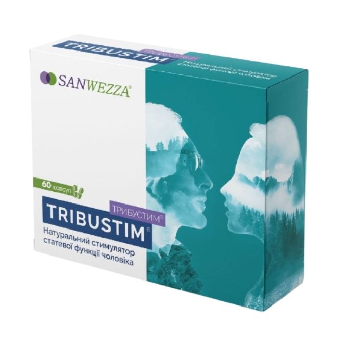 Трибустим 350 мг капсули №60 - фото №1 Трибустим 350 мг капсули №60