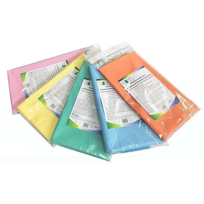 Клейонка підкладна з ПВХ покриттям 1,0 х 1,3 м (блакитна)