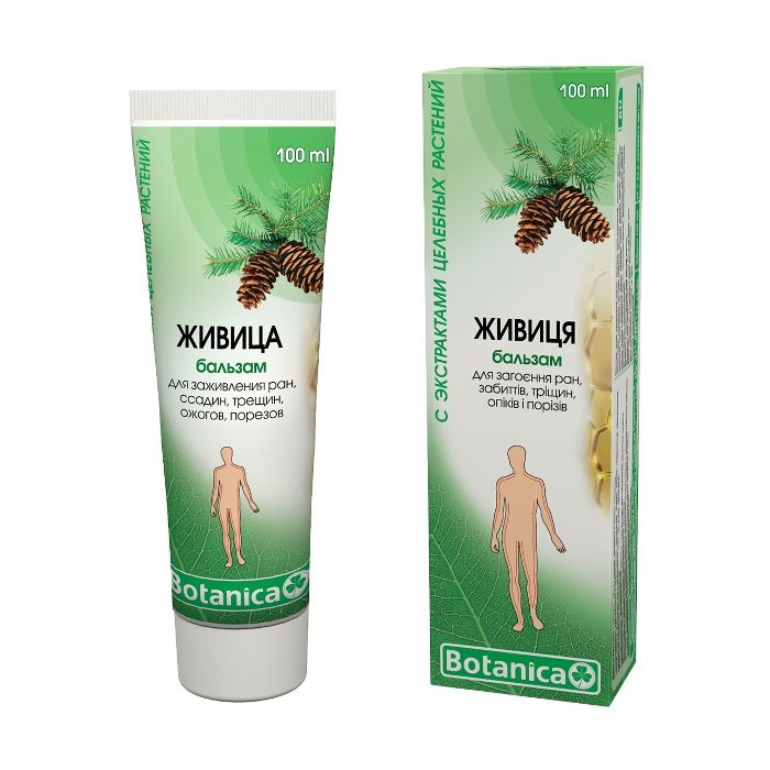 Бальзам Живиця для загоєння ран 100 мл
