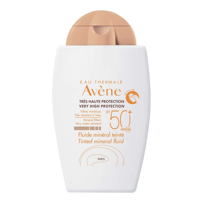 Флюїд Avene (Авене) сонцезахисний тональний SPF50+ для нормальної та комбінованої шкіри 40 мл