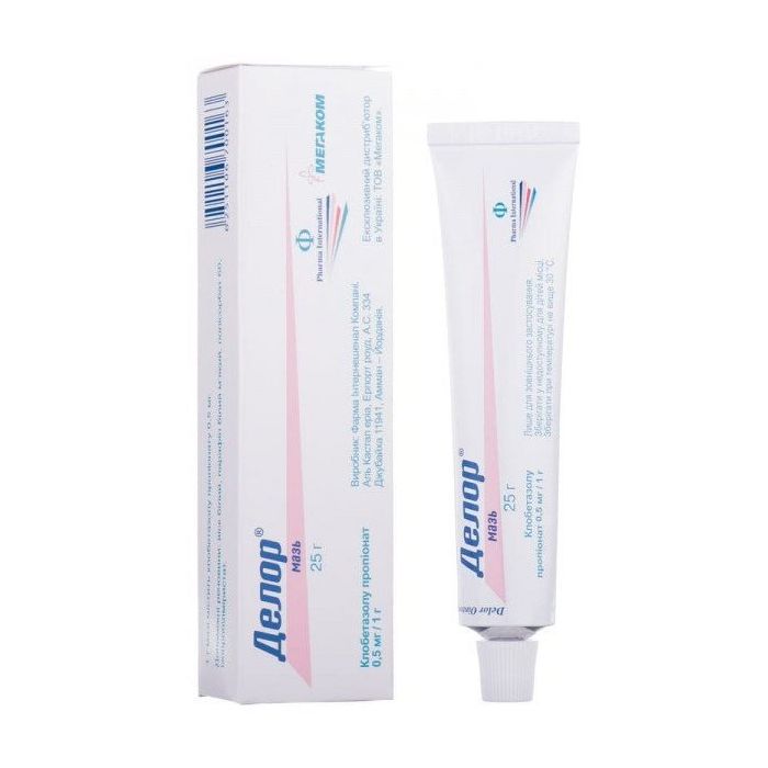 Делор 0,05 % мазь туба 25 г