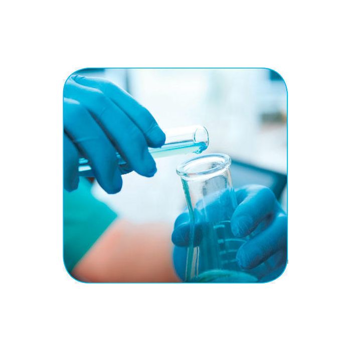 Рукавички оглядові нітрилові нестерильні не припудрені (р.M)